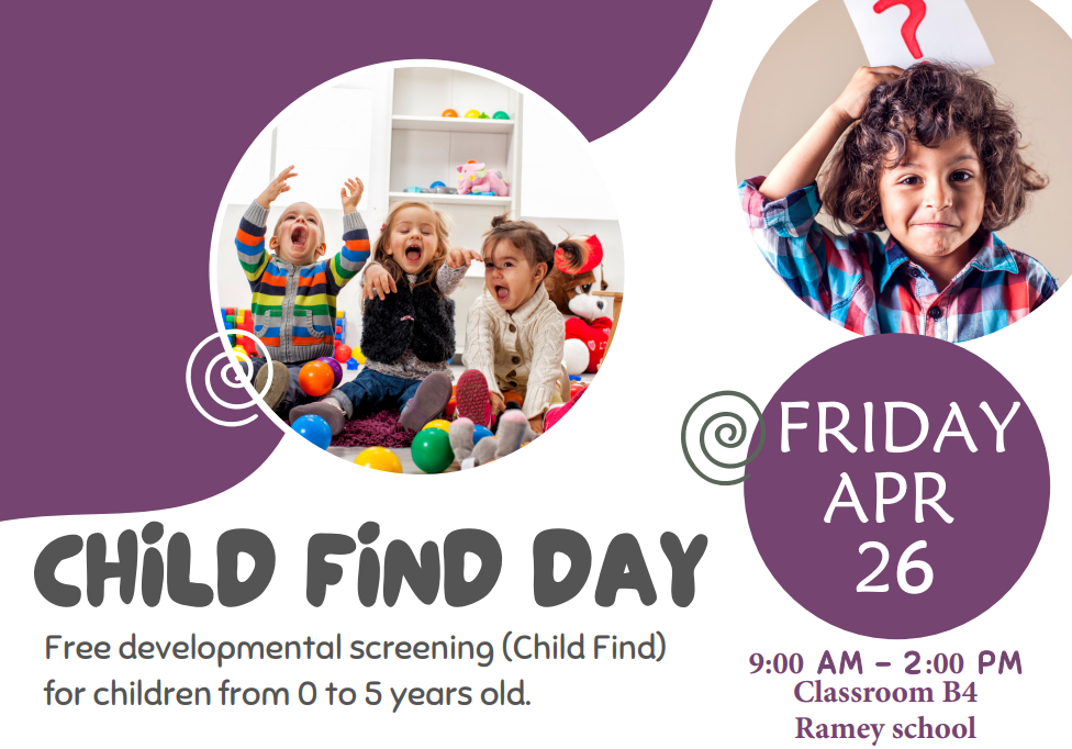 Child Find Day April 26, 2024